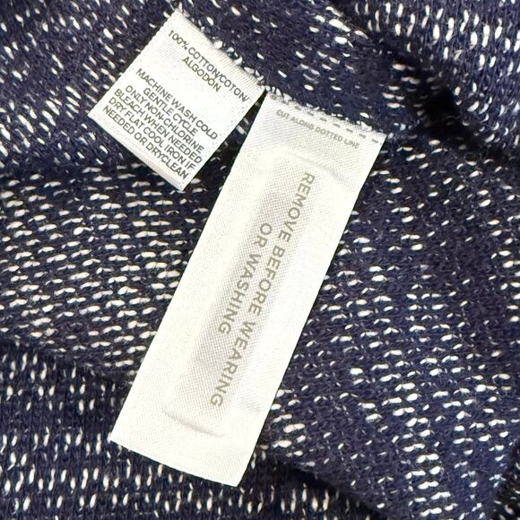 New With Tags.‎ Loft Size 12 Navy and White Dress - Picture 6 of 6